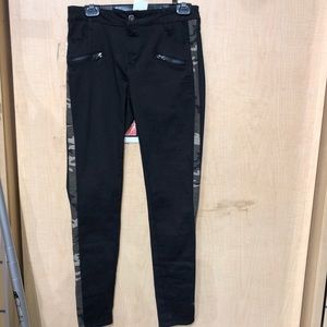 Black Pant with camo stripe